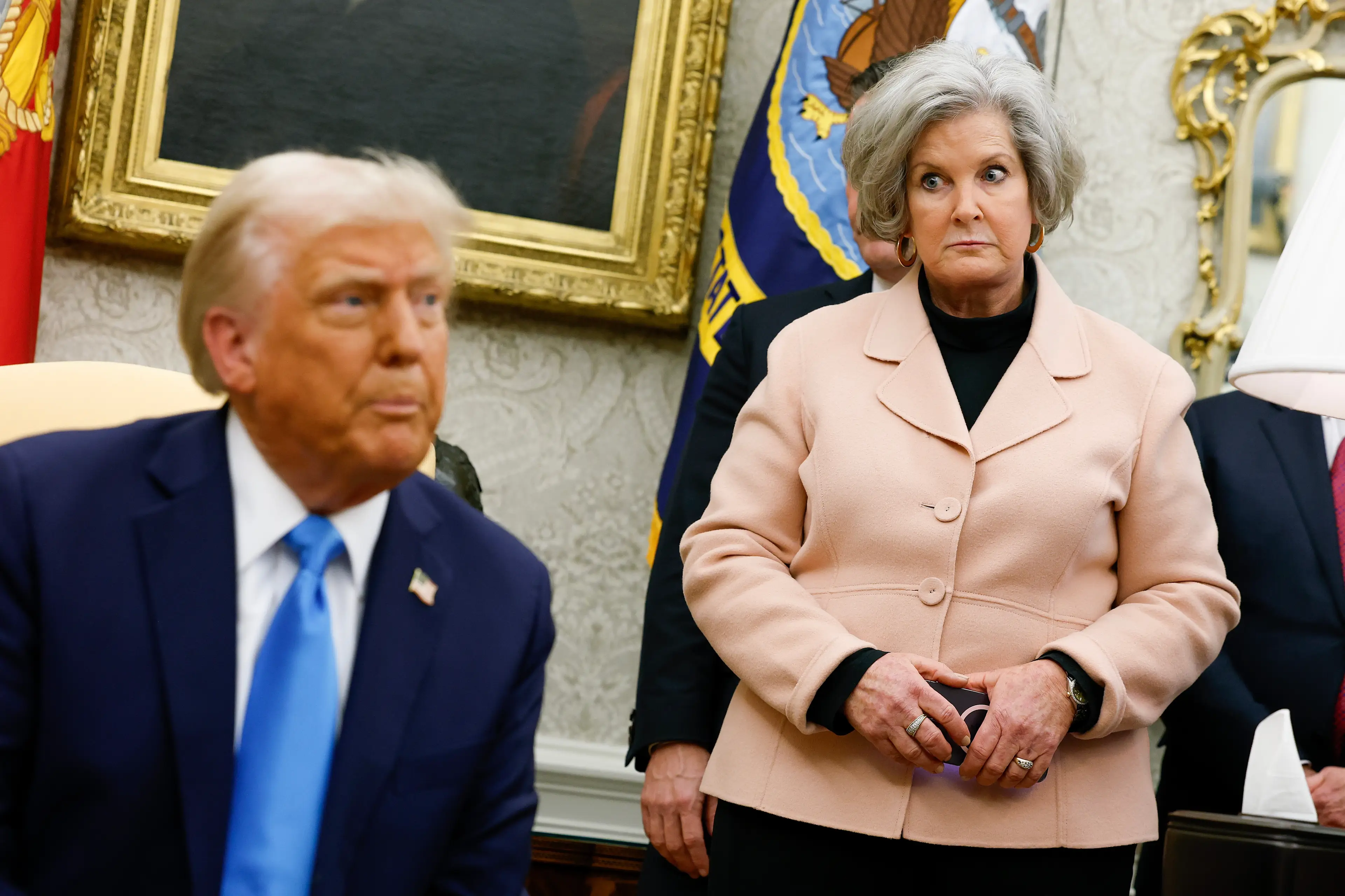 Trump's chief of staff Susie Wiles claims to have read the 'Epstein file' (Anna Moneymaker/Getty Images)