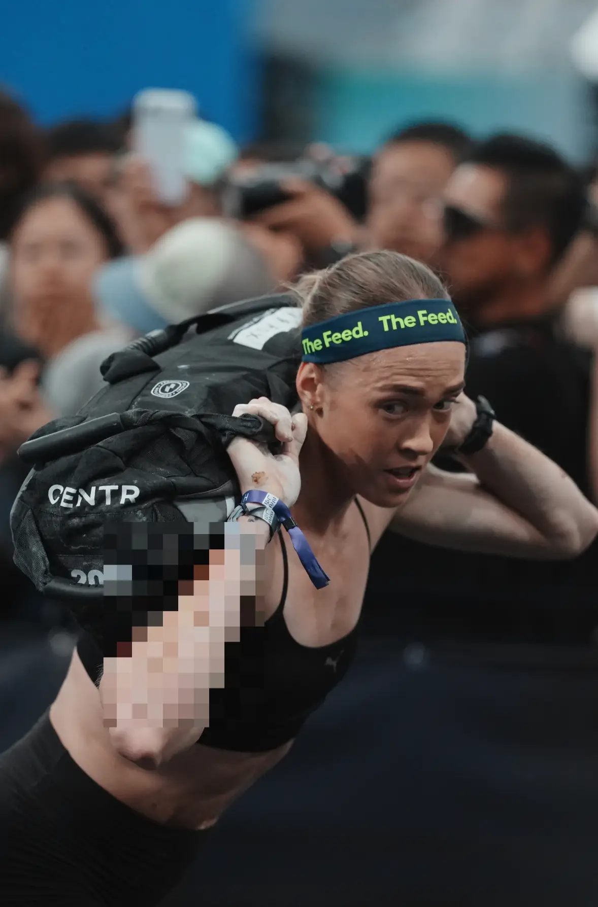 The athlete has sparked a debate over whether she should have continued racing (Fred Lee/Getty Images)