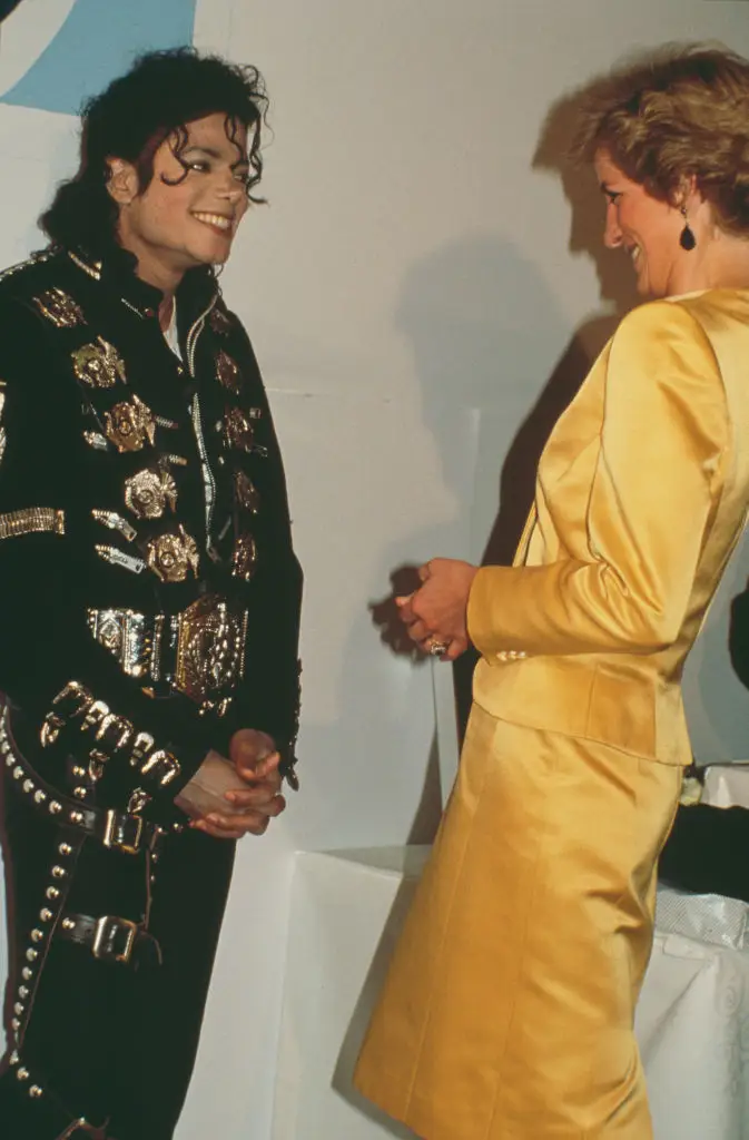 Michael Jackson shared a close friendship with Princess Diana (Princess Diana Archive/Getty Images)