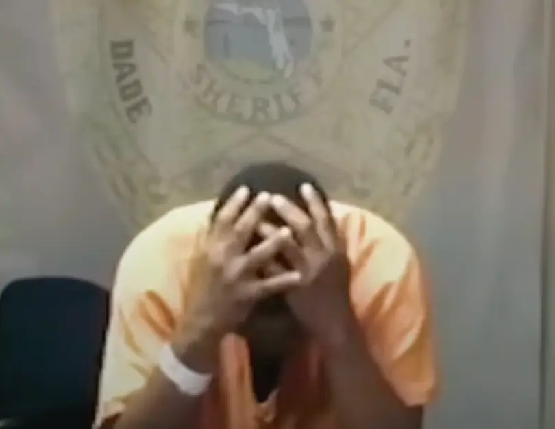 Arthur Booth broke into tears when he recognised who the judge was (A&E Channel)