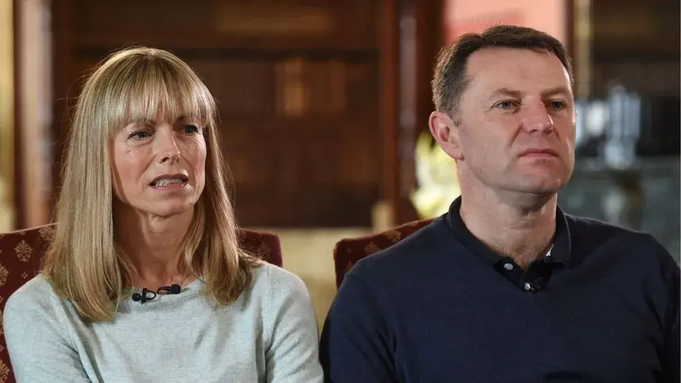 Madeleine's parents Gerry and Kate McCann. (PA)
