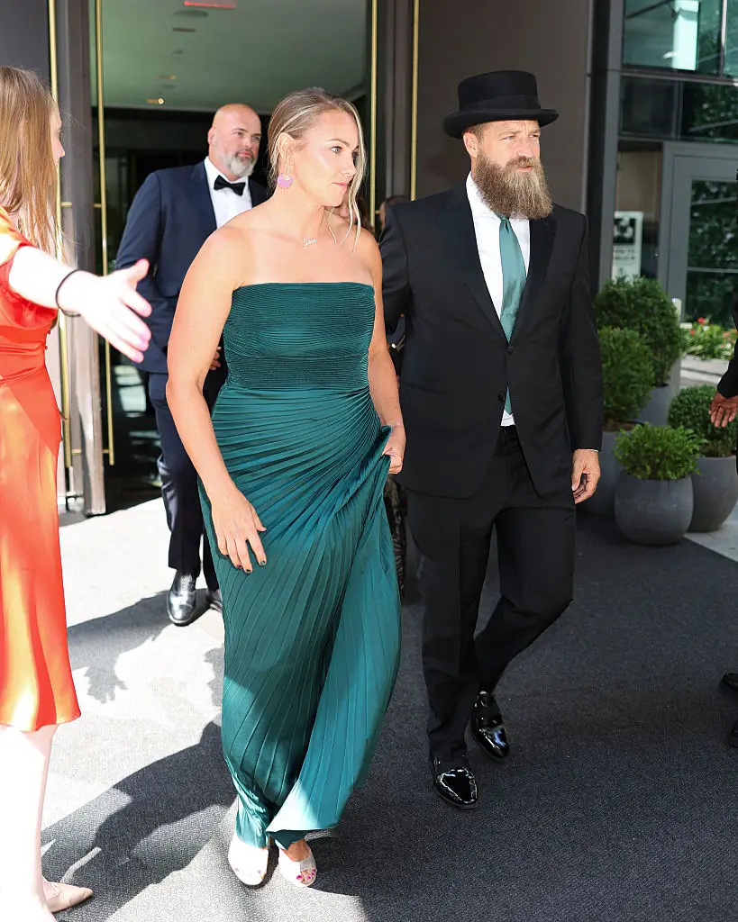 Ryan and his wife Liza were spotted going into Madison Square Garden (Aeon/Getty Images)