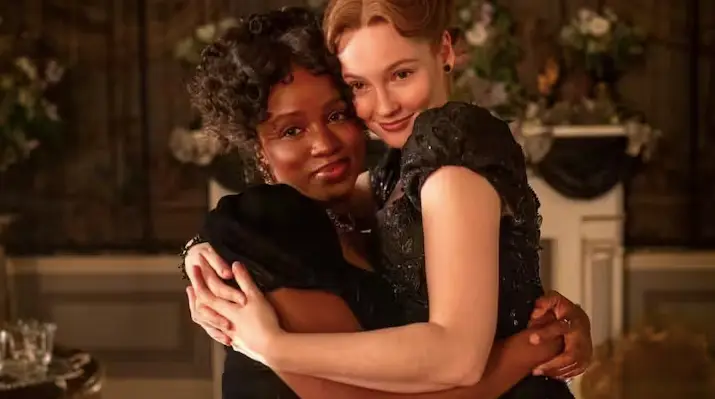 Fans won't have to wait long to see Bridgerton's first sapphic love story (Netflix)