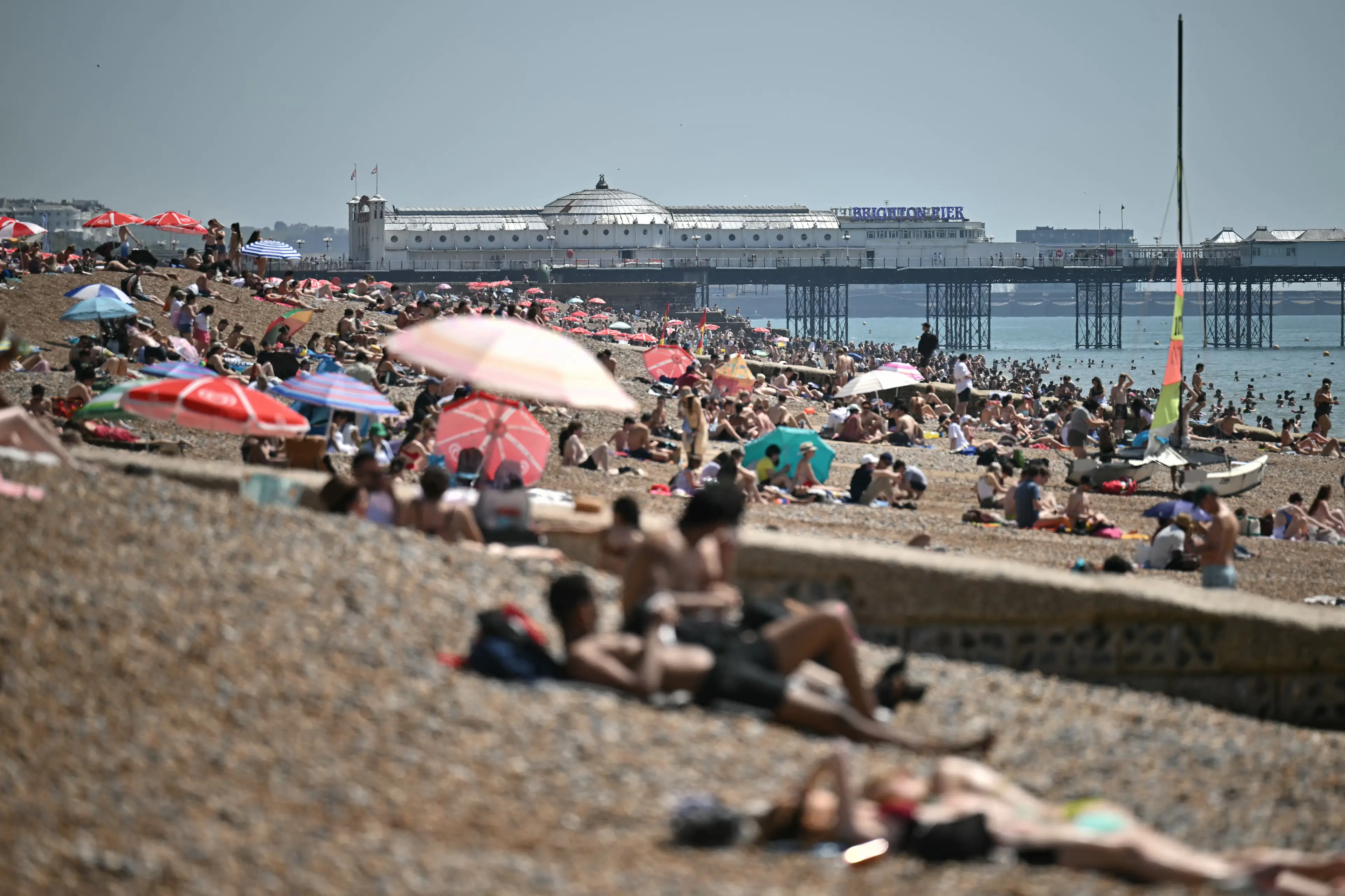 Temperatures will break records this week (Ben STANSALL / AFP via Getty Images)