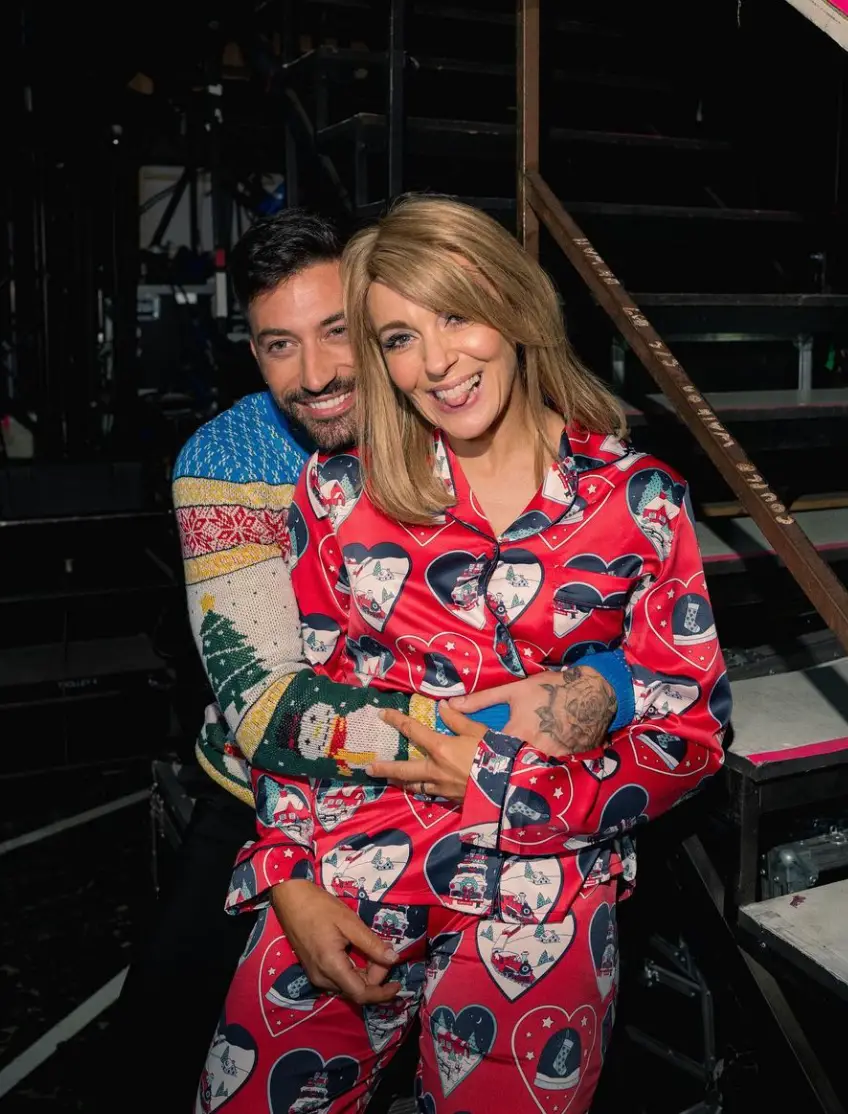 Pernice and Amanda Abbington were dance partners on the show last year. (Instagram/@giovannipernice)