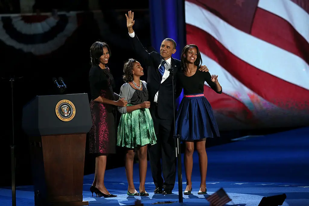 She said life with a young family was very different than the White House staff were used to (Pete Souza/The White House via Getty Images)