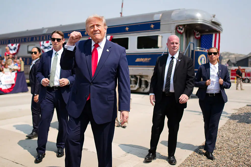Critics have hit out at Trump following the comment (Photo by Andrew Harnik/Getty Images)