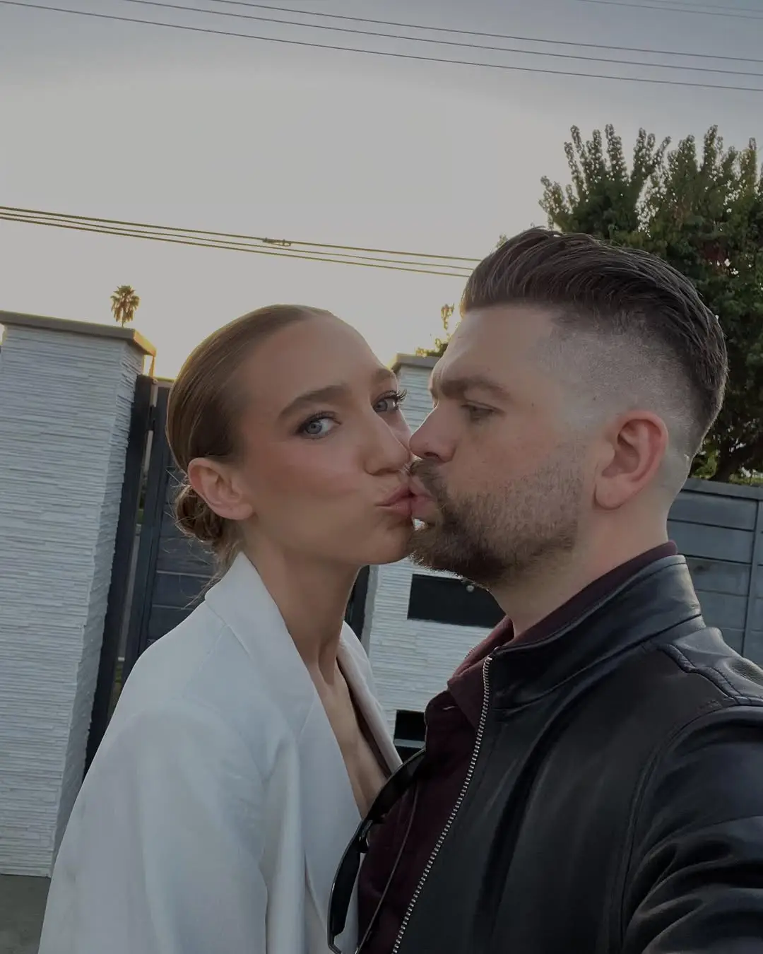 Jack Osbourne and his wife Aree announced they've welcomed their second child together in a post shared yesterday (Instagram/@areeosbourne)