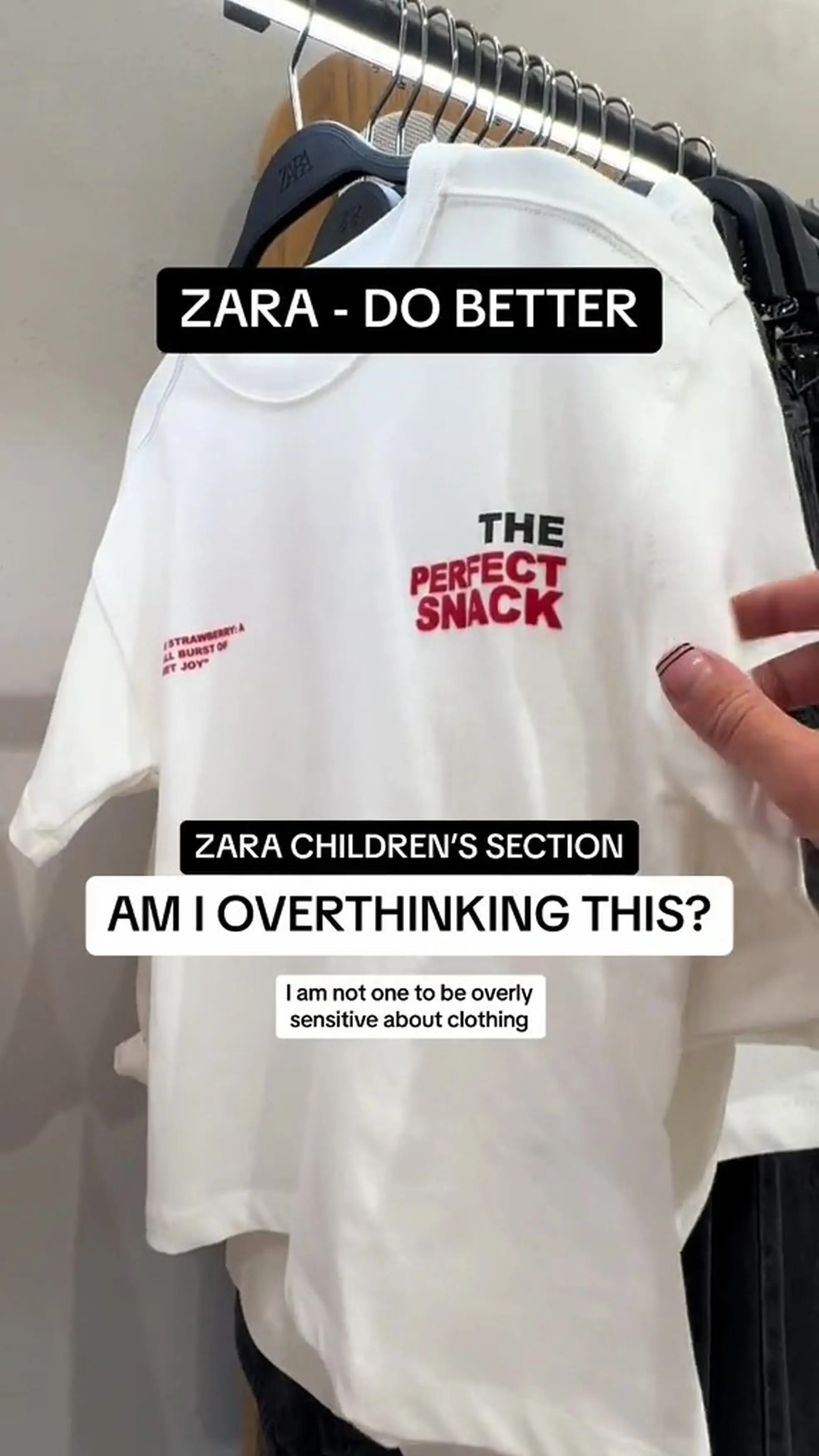 Laura admitted she wasn't sure if she was overthinking the dubious branding. (Kennedy)