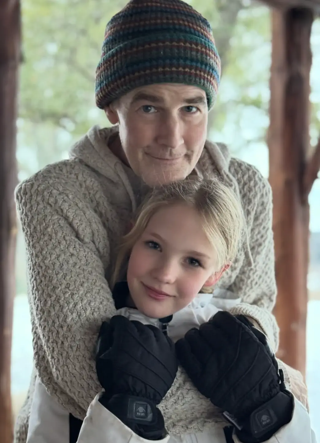 The actor shared a photo alongside his daughter (Instagram/@vanderjames)