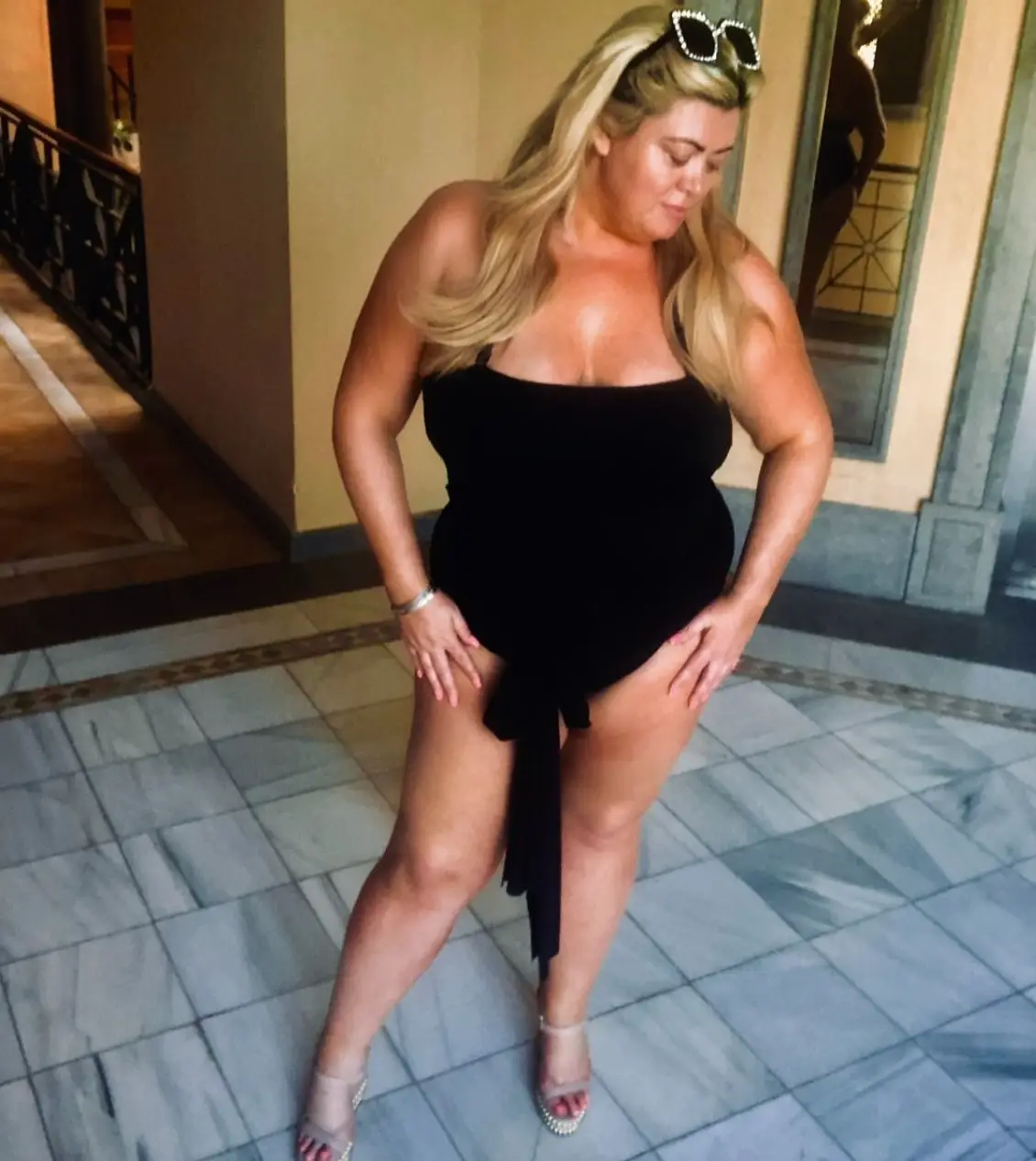 The Towie star said she was 'mega confident' due to her 'designer vagina'. (Instagram/@gemmacollins)