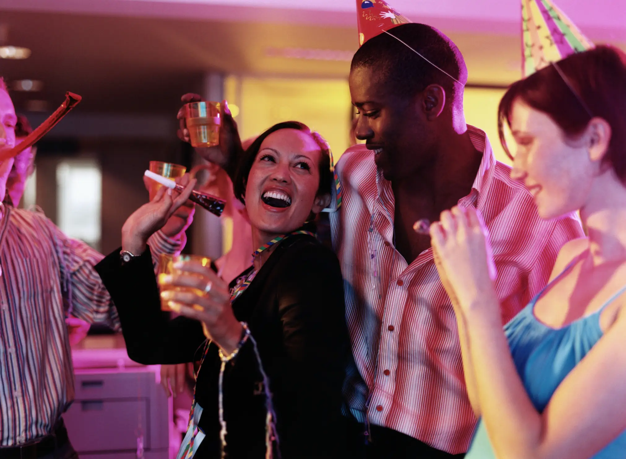 It's easy to get carried away at a work Christmas party (Getty Stock Image)