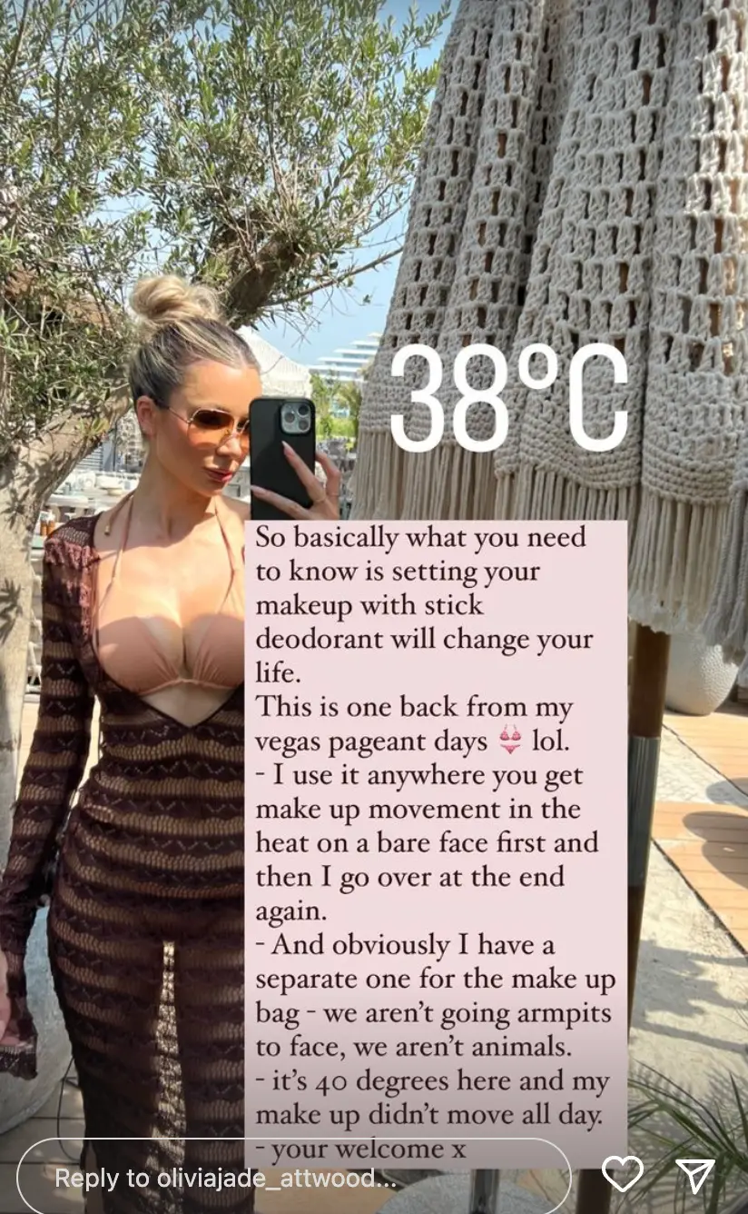 Atwood explained the hack in a further Instagram post.