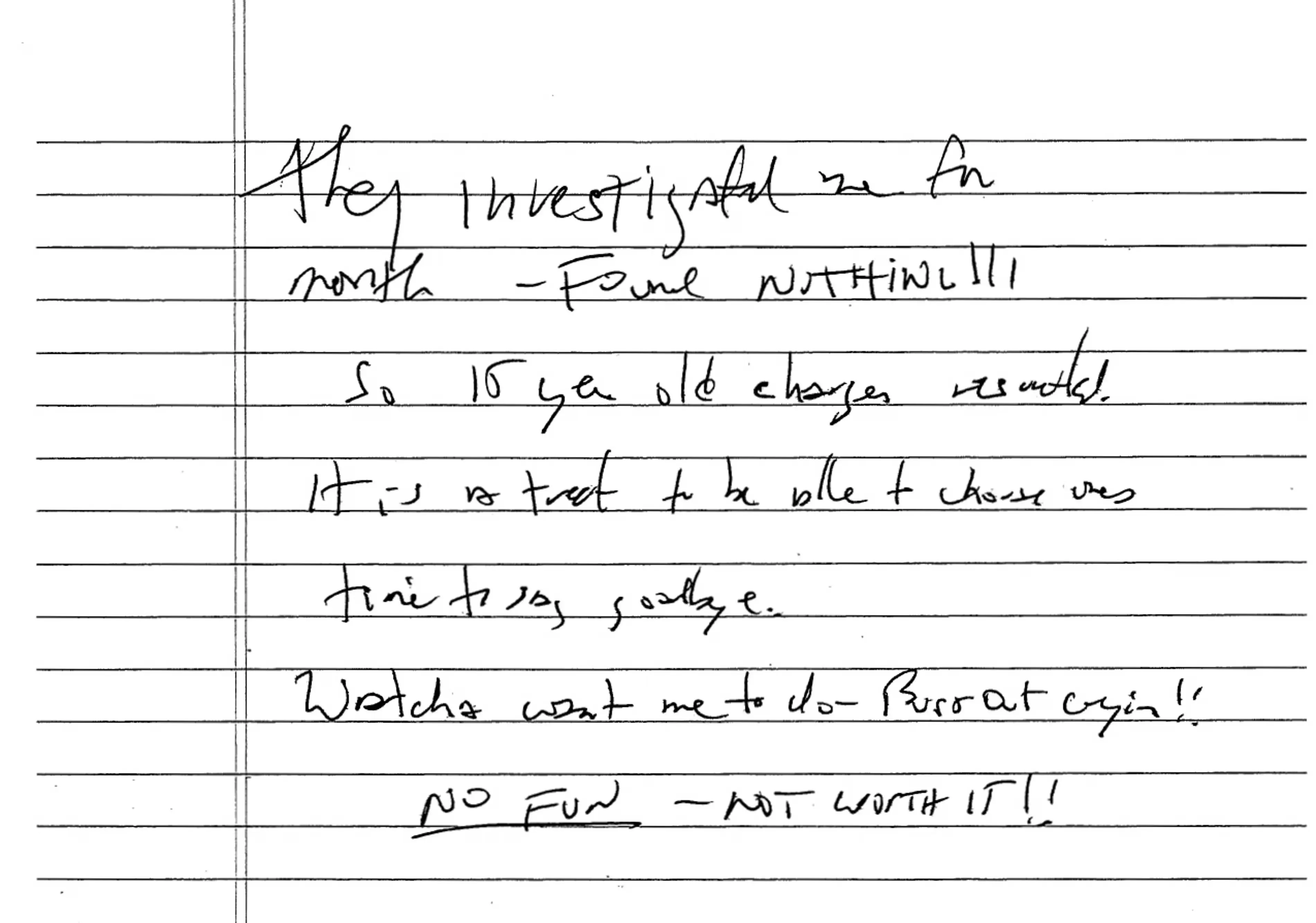 The document is unsigned, and it is not confirmed whether Epstein wrote the letter (United States District Judge, Southern District of New York)