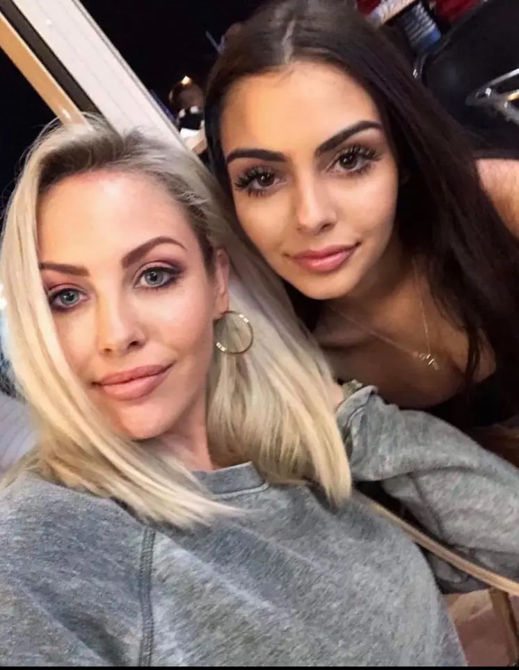 Mum Evie with daughter Tiahnee.