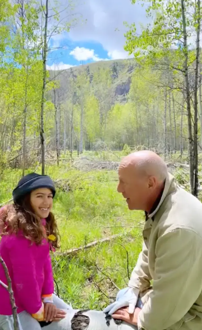 The pictures were rather sweet to mark the special occasion.