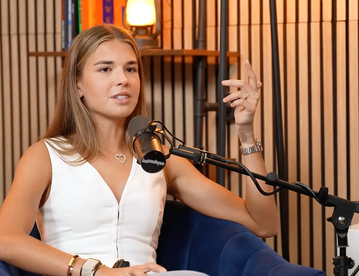 Kai Trump has spoken out about the viral moment between her uncle Baron and Joe Biden (YouTube/Impaulsive)