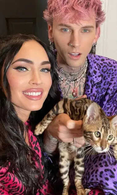 The pair got a cat in 2022 (Instagram/@meganfox)
