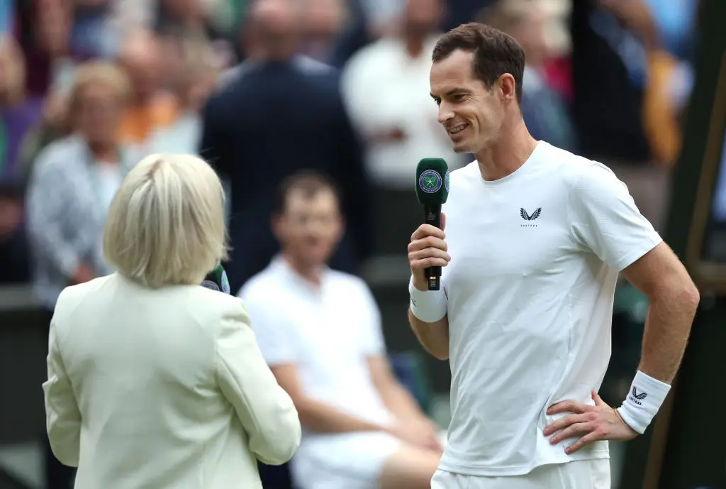 Andy said that he's looking forward to spending more time with his kids (Clive Brunskill/Getty Images)