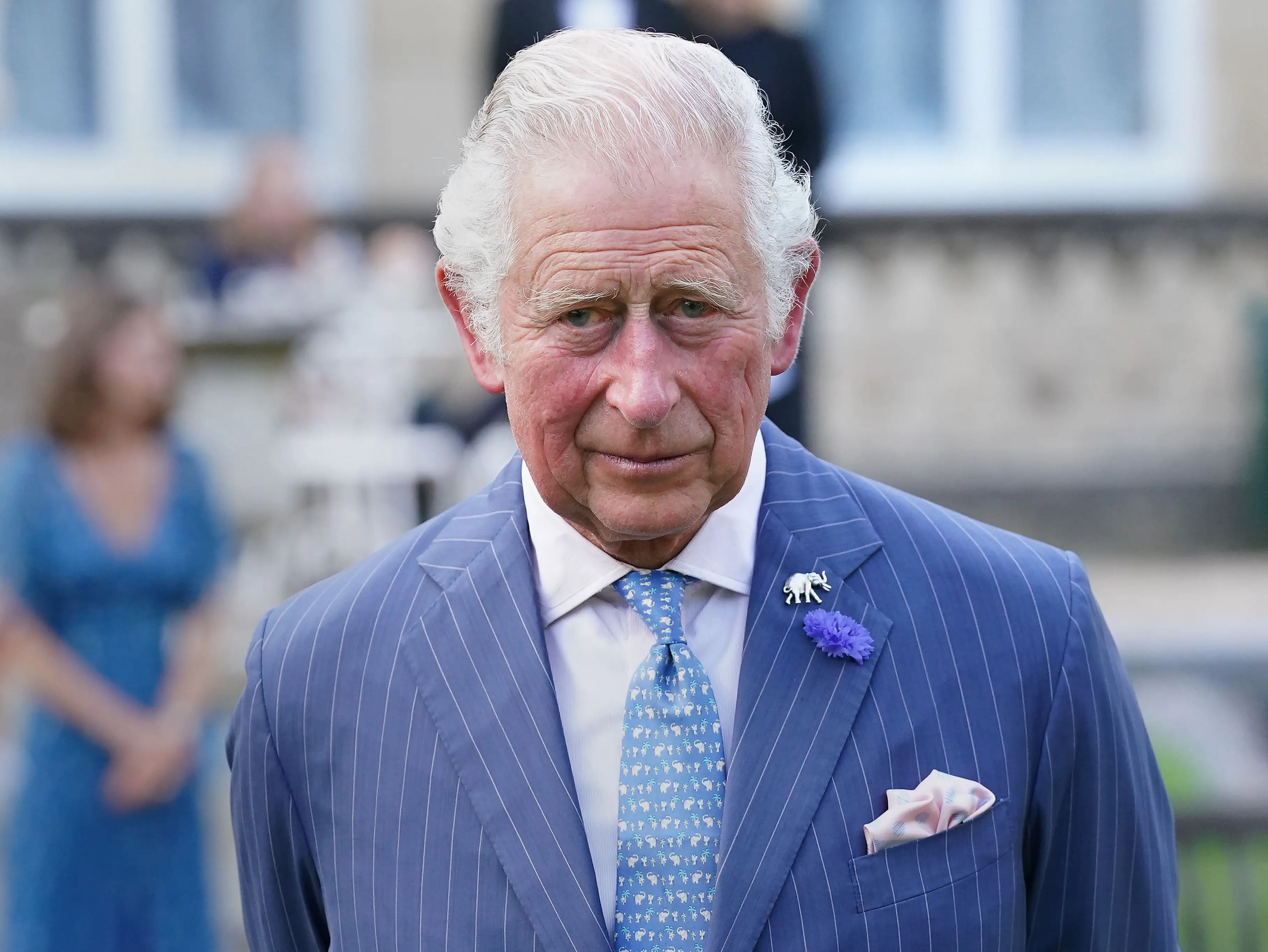 The King extended an invite for Harry to stay at Buckingham Palace, which was later withdrawn (Jonathan Brady - WPA Pool/Getty Images)