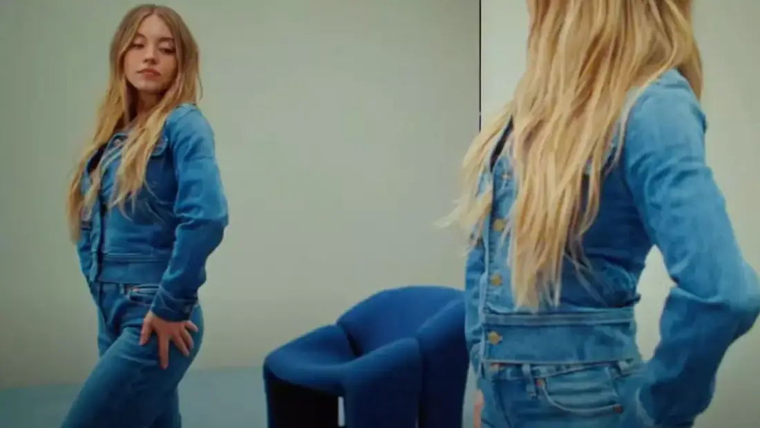 The ad sparked a worldwide debate at the time (American Eagle)