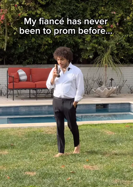 The producer arranged arranged a wholesome surprise for his fiancé (Instagram/@itsbennyblanco)