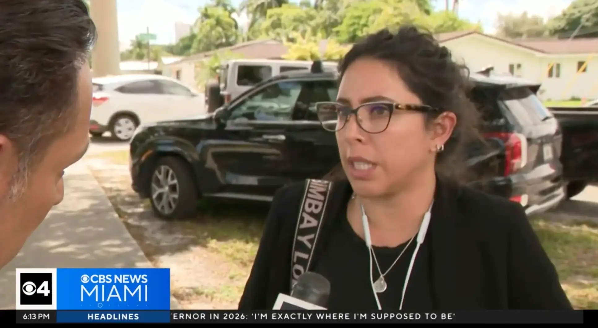 Michelle Diaz's twins were shown the horror film in class.