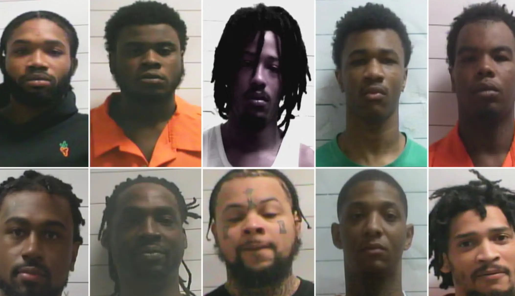 Seven inmates remain at large (Orleans Parish Sheriff's Office)