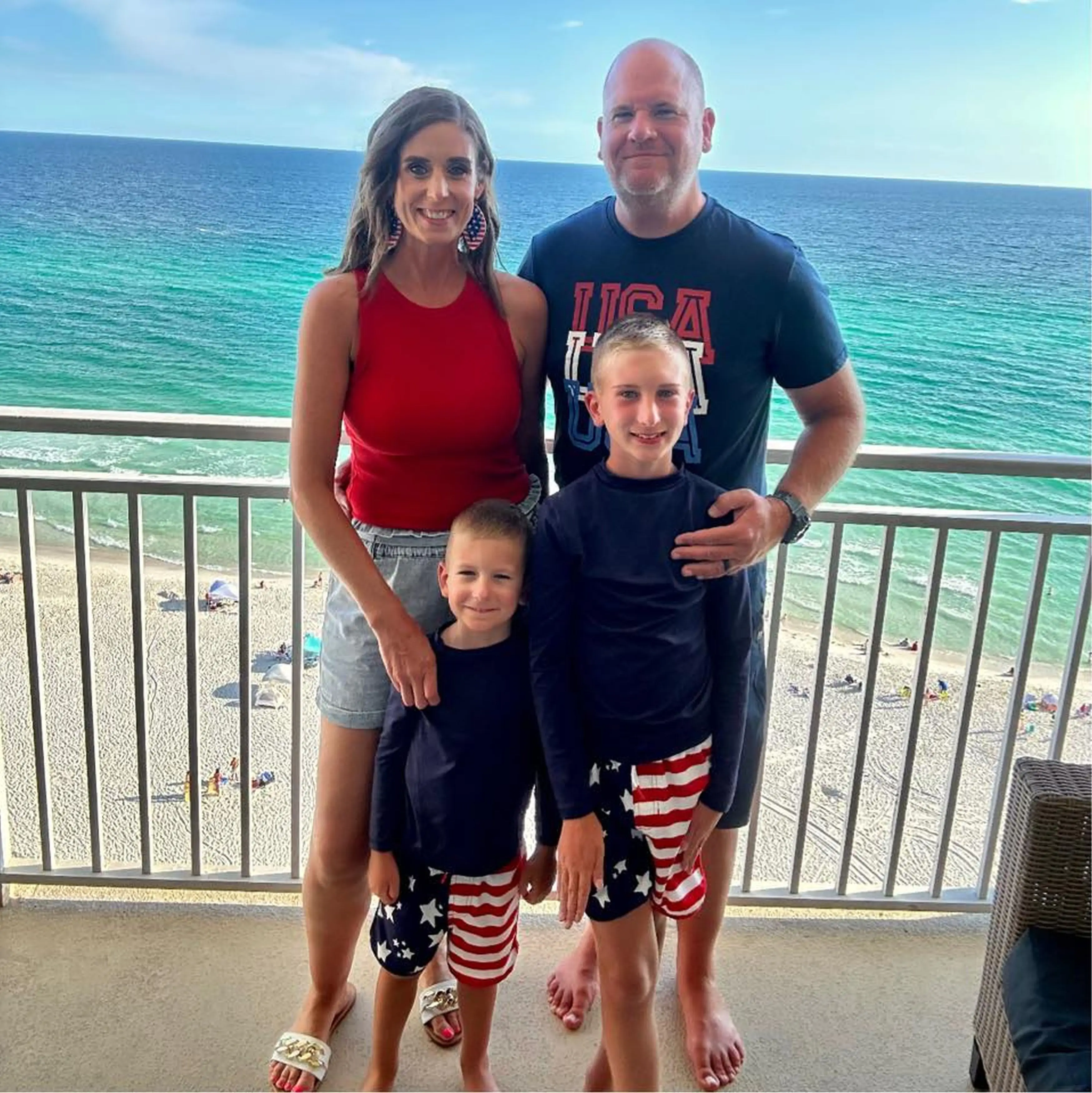 Ashley intially thought she'd picked up a bug, but it turned out to be toxic shock syndrome (Kennedy News and Media)