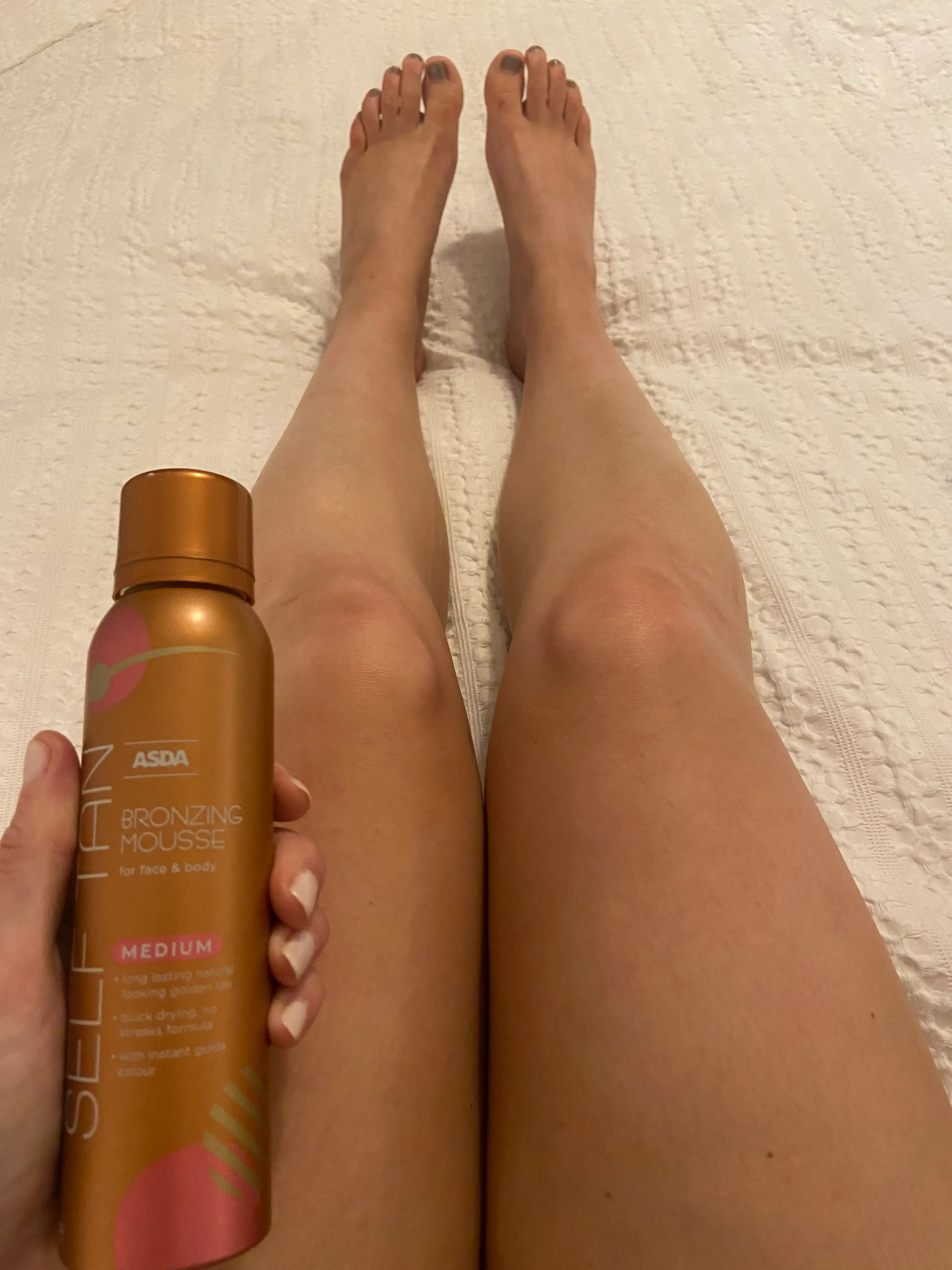 Asda's bronzing mousse scored a modest 5/10.