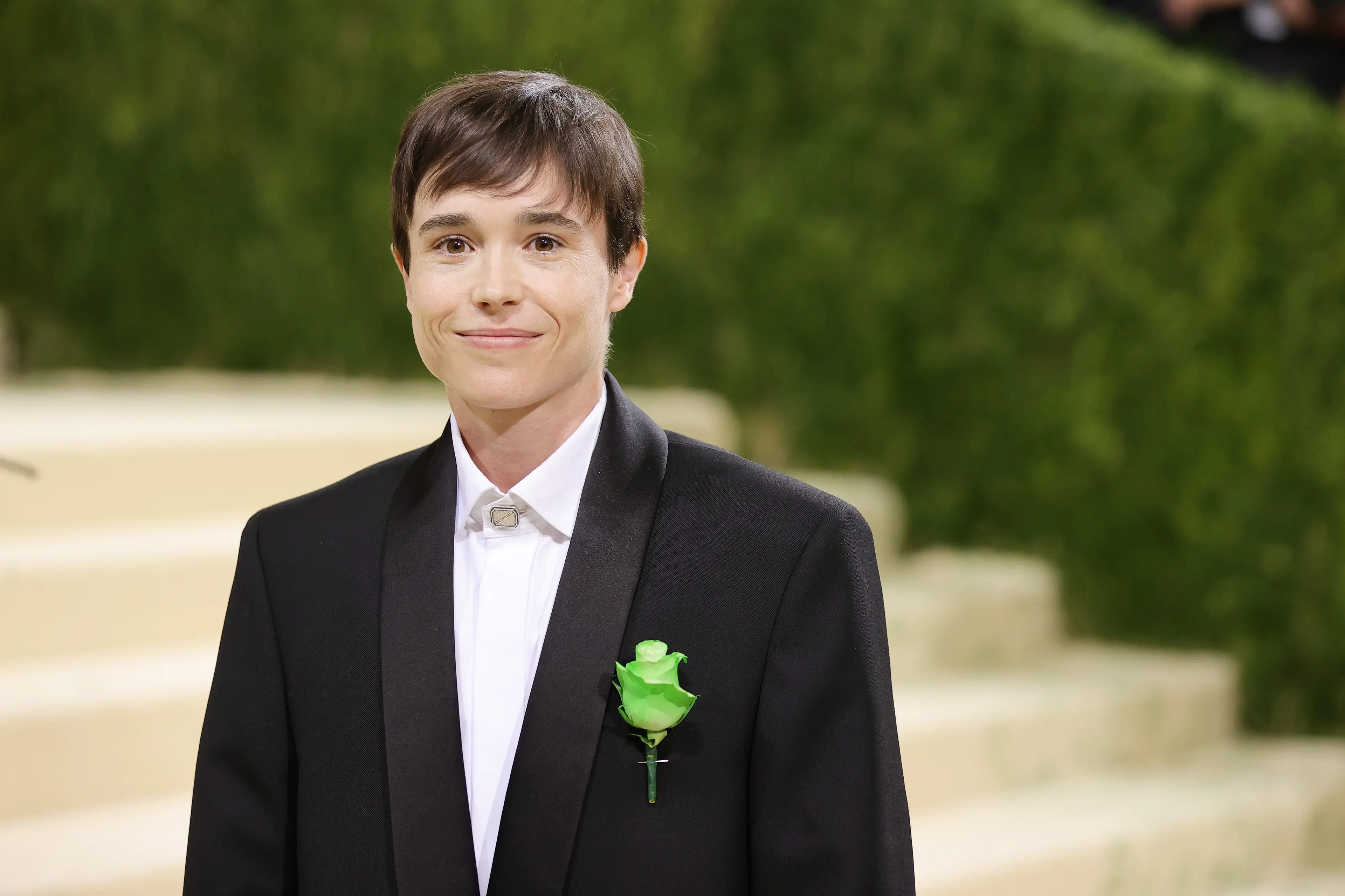 He knows that he doesn’t necessarily have the same personal experiences as other people who are trans (Mike Coppola/Getty Images)