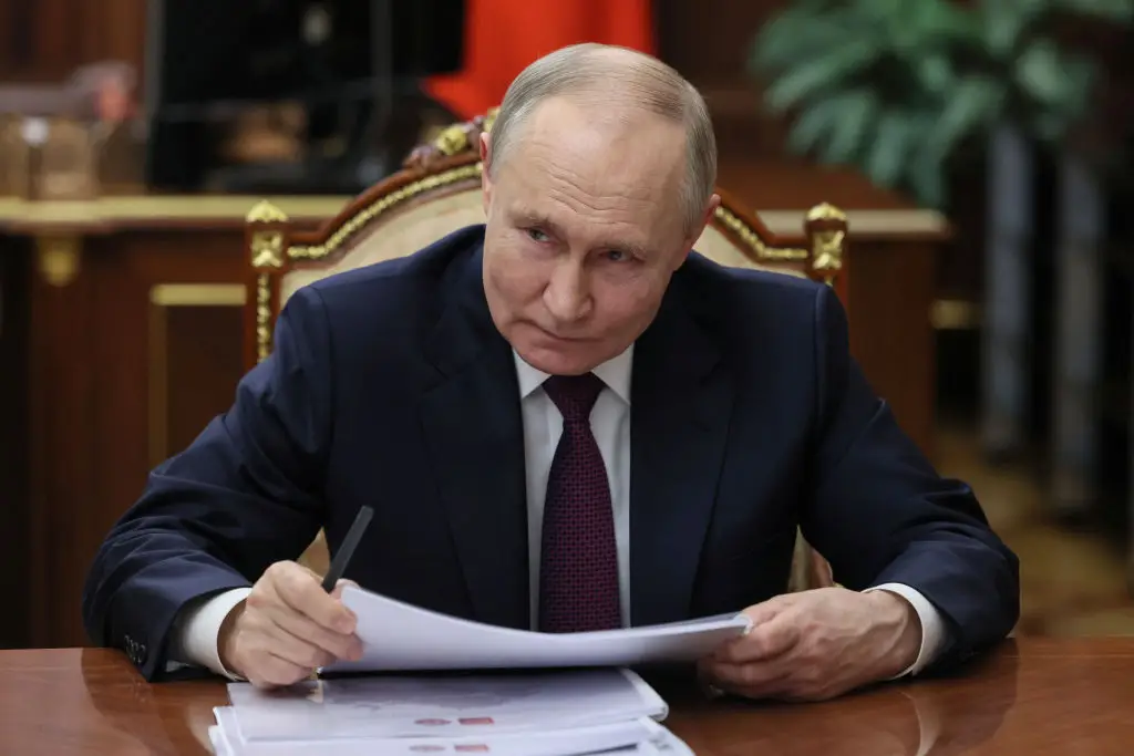 The Russian leader is not in Donald Trump's good books (MIKHAIL METZEL/POOL/AFP via Getty Images)