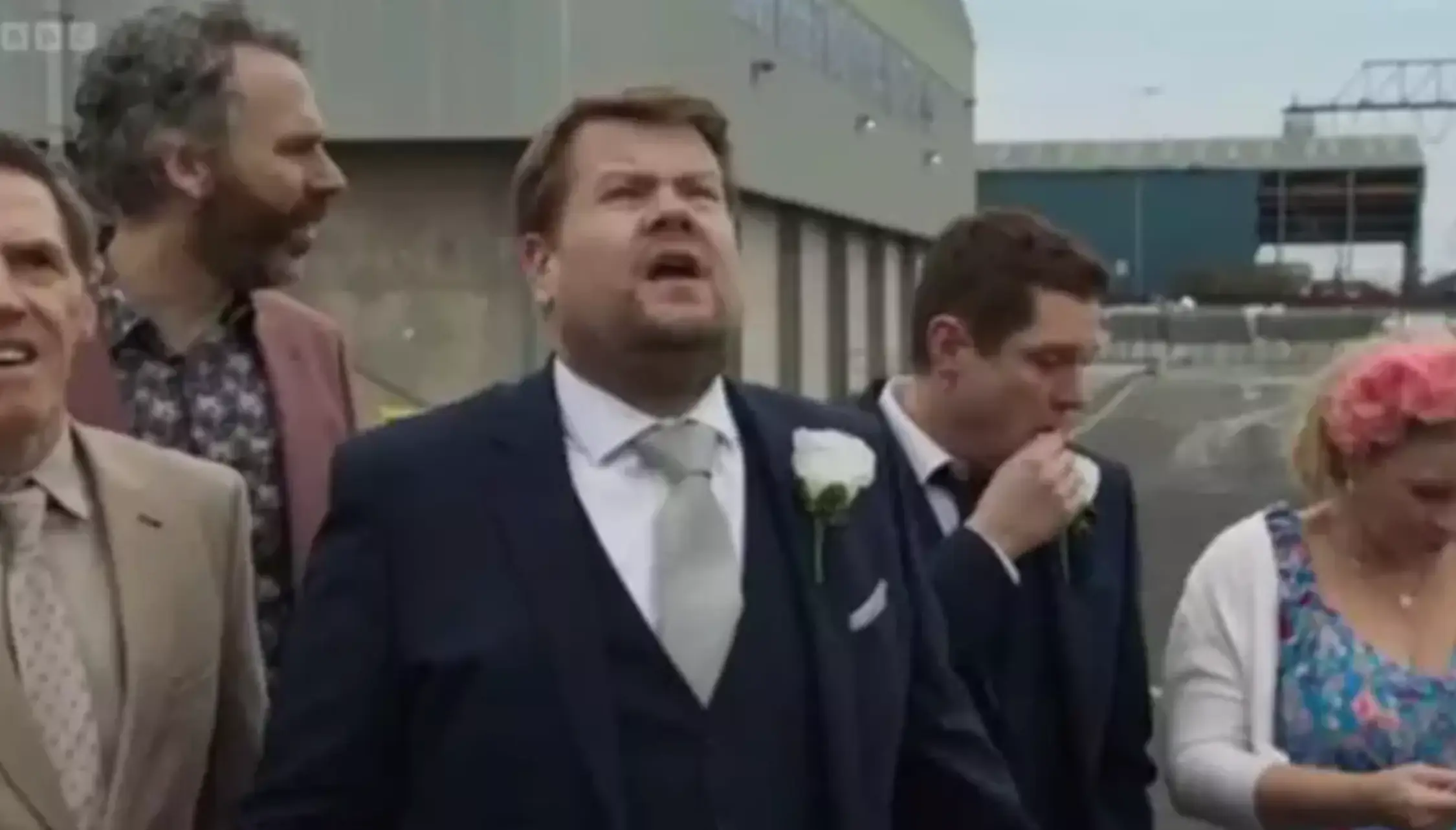 Smithy rushes to stop Nessa from leaving (BBC)