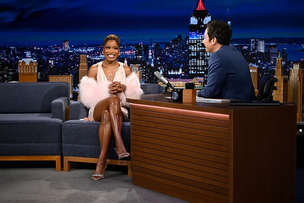 Palmer appeared on Jimmy Fallon, where she revealed this new bit of information (Todd Owyoung/NBC via Getty Images)