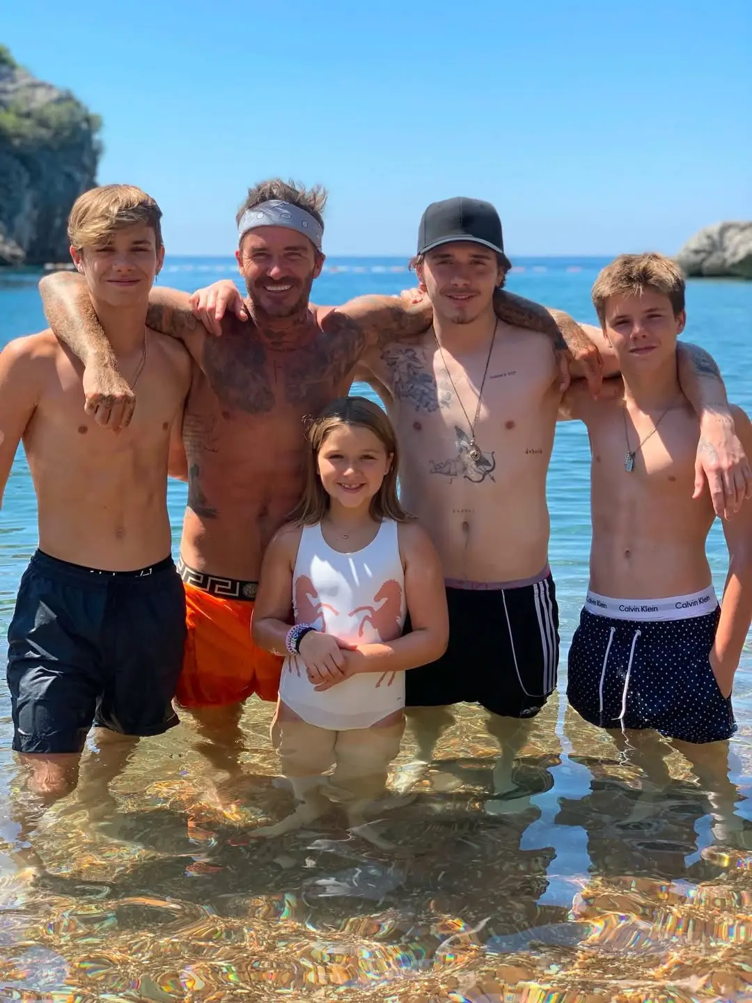 Victoria's Father's Day snap (Instagram/@victoriabeckham)
