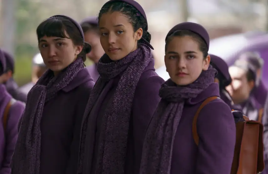 Like The Handmaid's Tale, The Testaments is based on a best-selling book by Margaret Atwood (Hulu)