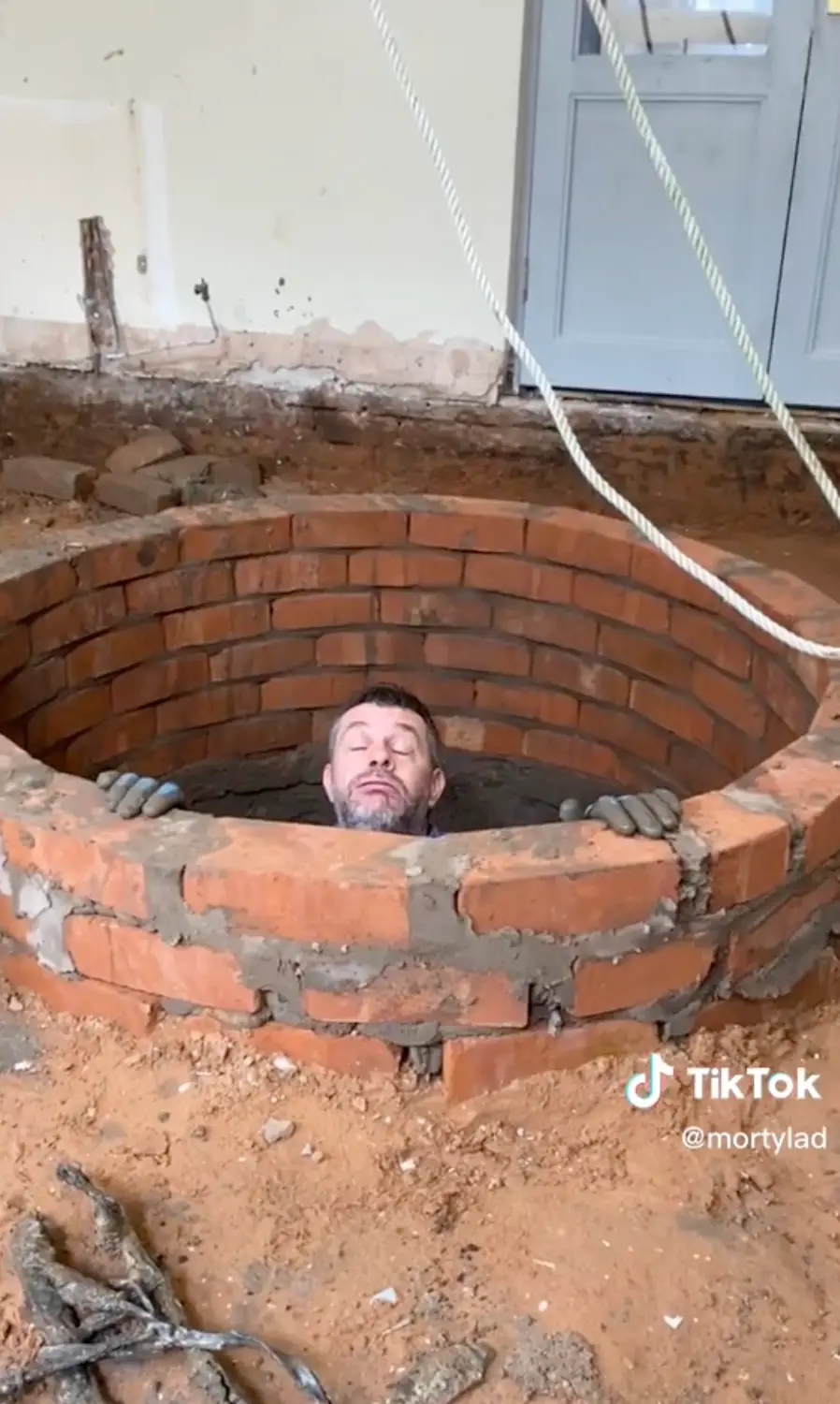 The couple had been walking on top one the well for over 20 years.