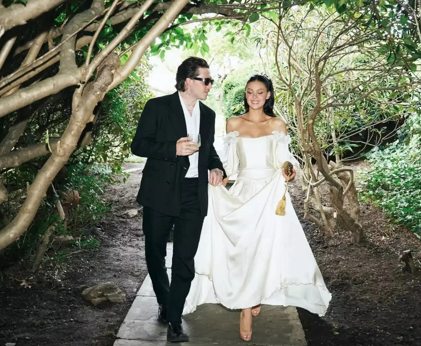 Brooklyn and Nicola recently renewed their vows (Instagram/@nicolaannepeltzbeckham)