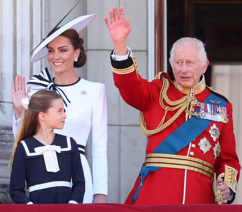 The King broke royal protocol during last year's celebrations (Chris Jackson/Getty Images)