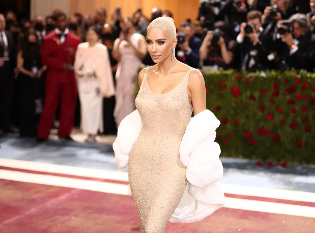 The Marilyn Monroe dress Kim Kardashian wore was of her most controversial looks (Chris Polk/WWD/Penske Media via Getty Images)
