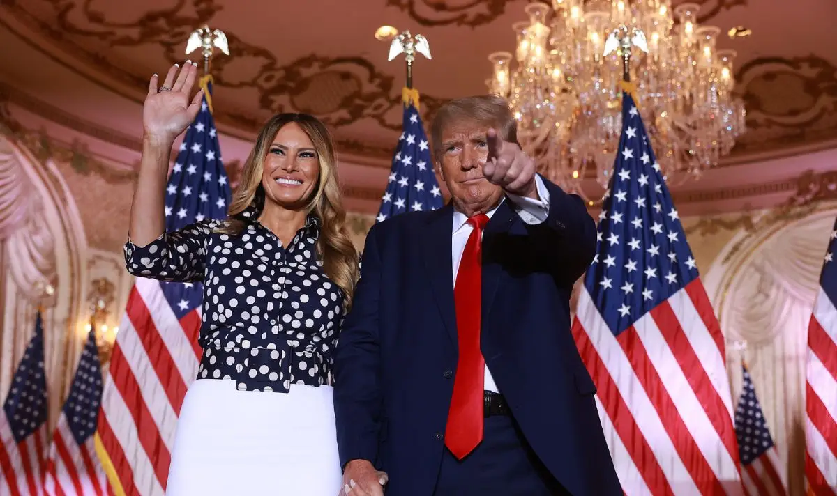 Melania's husband Donald Trump is set to be sworn in as US president on 20 January (Joe Raedle/Getty Images)