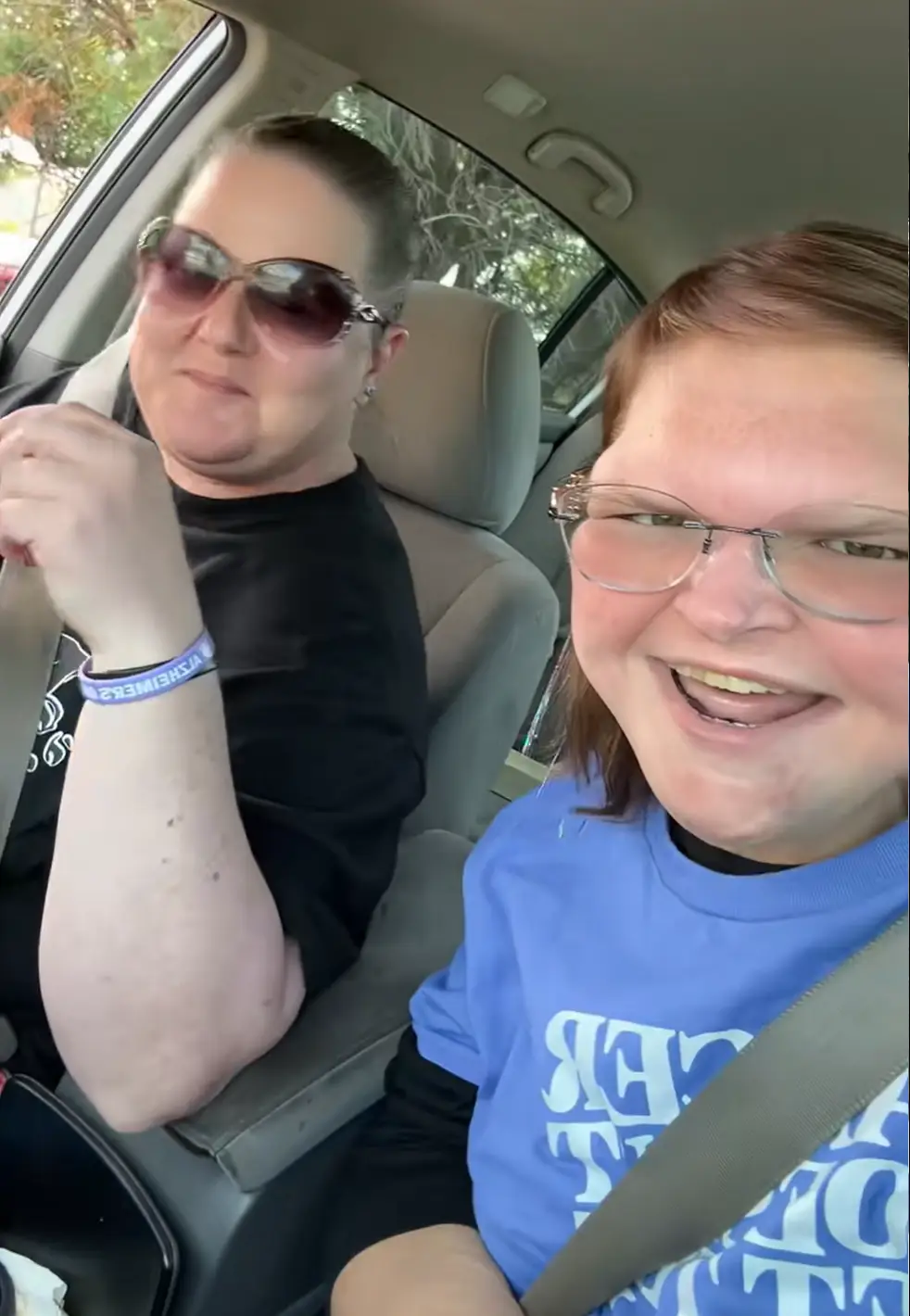 She showed off the work in progress for her new teeth (TikTok/@tammy.l.slaton)