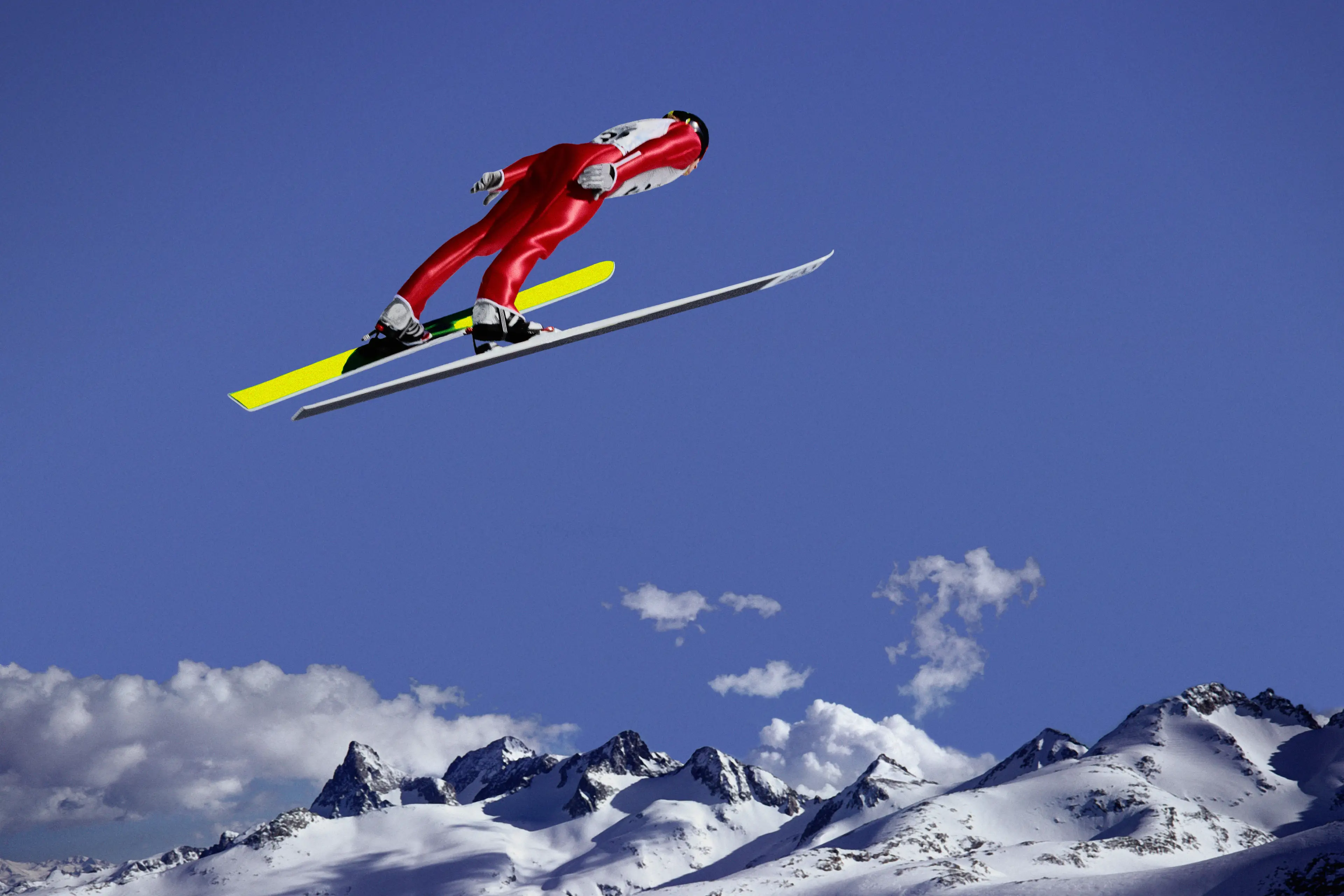 An investigation could be launched into male ski jumpers injecting their penises to gain an athletic edge (Getty Stock Images)