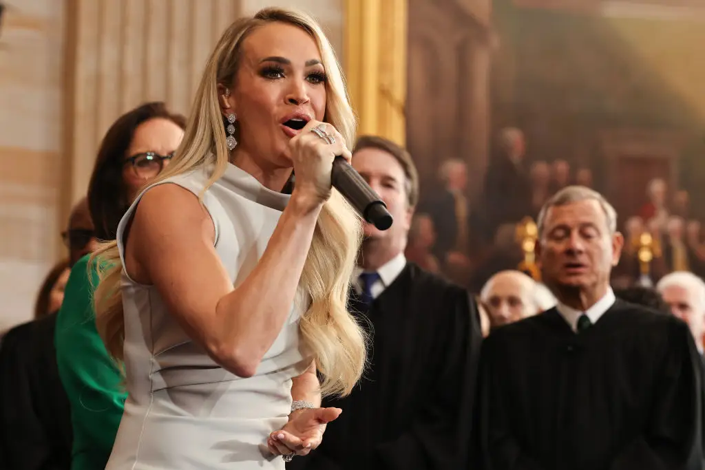 Carrie Underwood had to perform A capella (Chip Somodevilla/Getty Images)