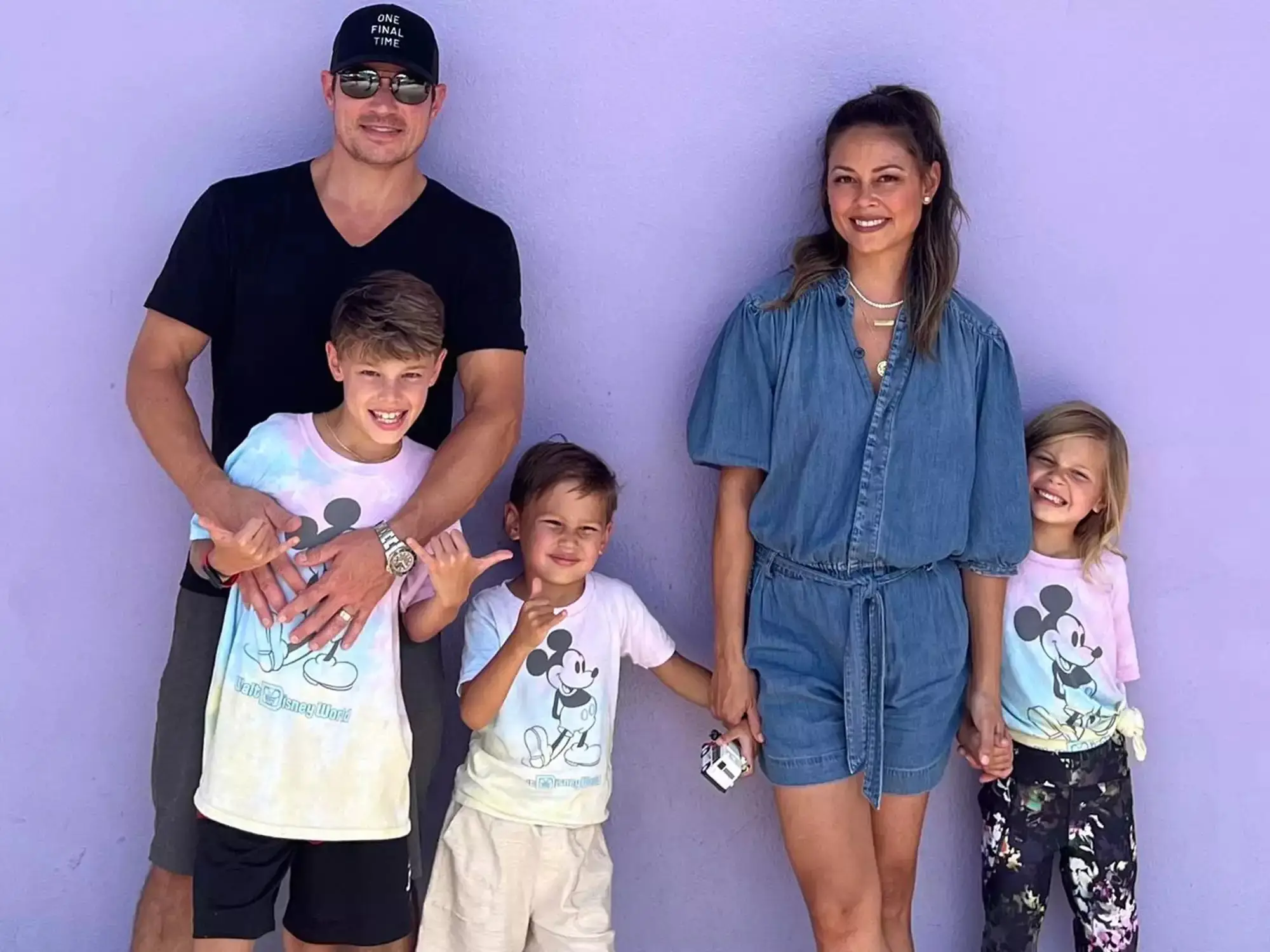 Nick and Vanessa married in 2011 and have three children together (Instagram/Nick Lachey)
