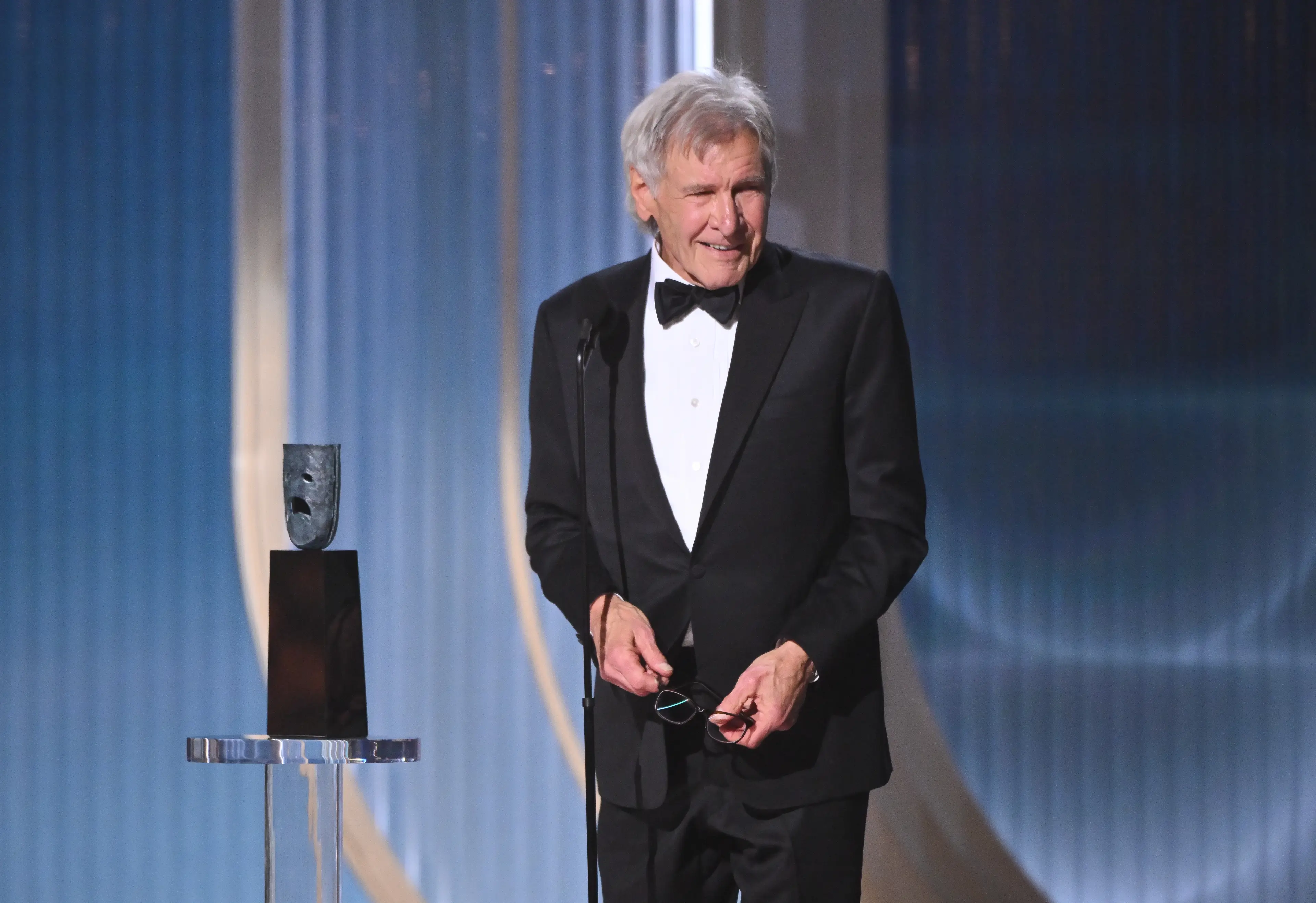 Harrison Ford received a Lifetime Achievement Award (Michael Buckner/Variety via Getty Images)