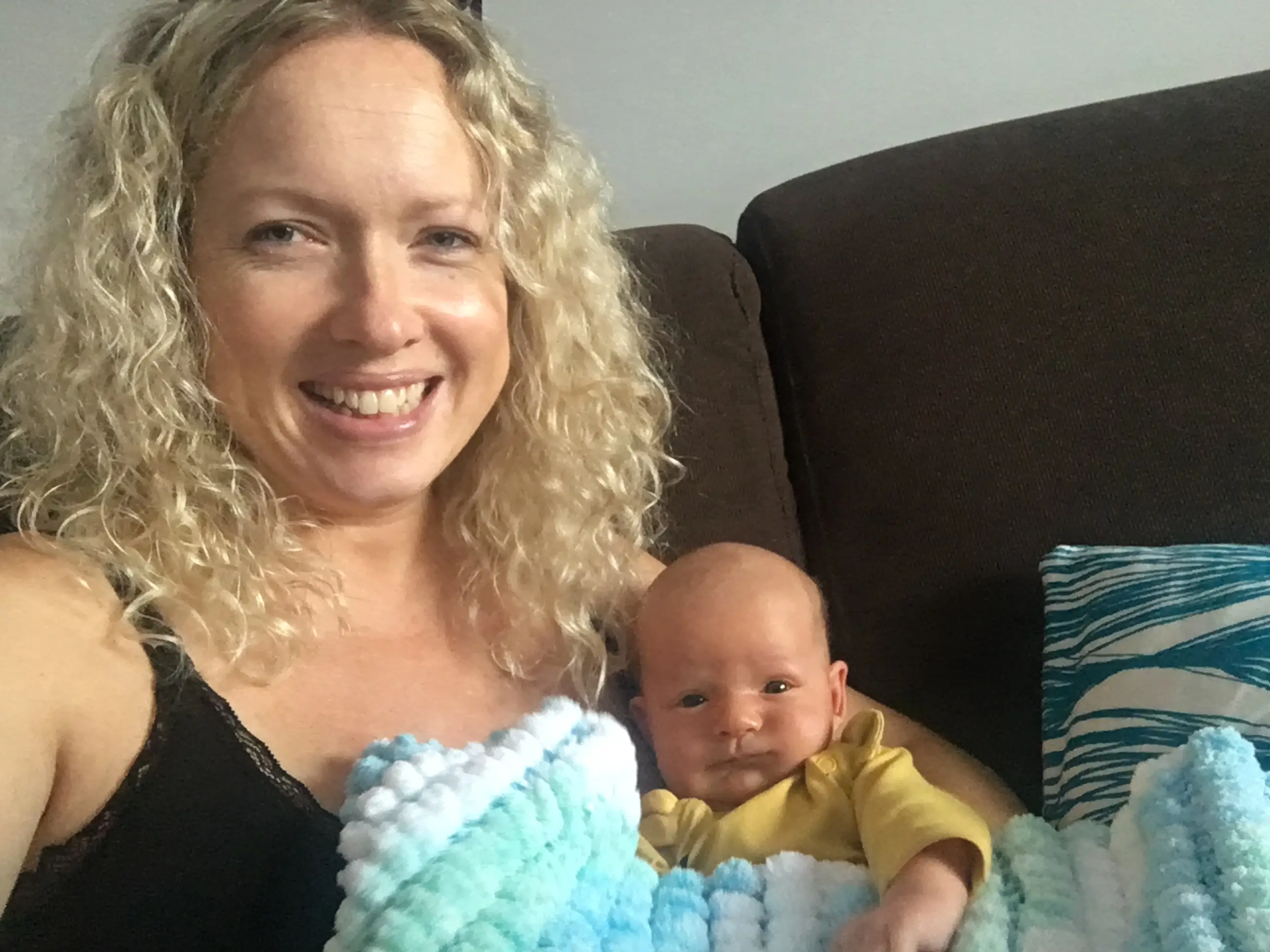 Ruth started experiencing symptoms of postpartum psychosis five months after Koa's birth. (Ruth Hanna)