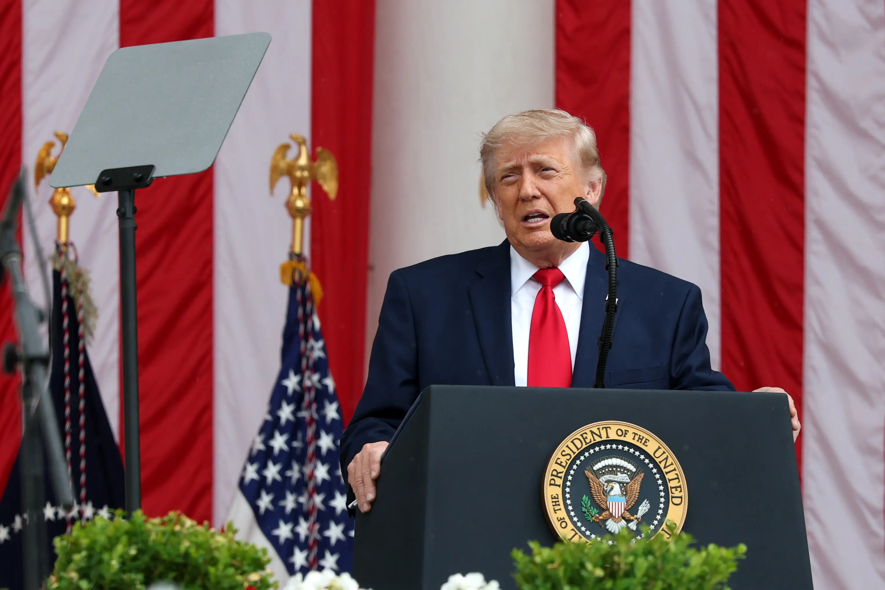 Trump has been criticised for his remarks (Kevin Dietsch/Getty Images)