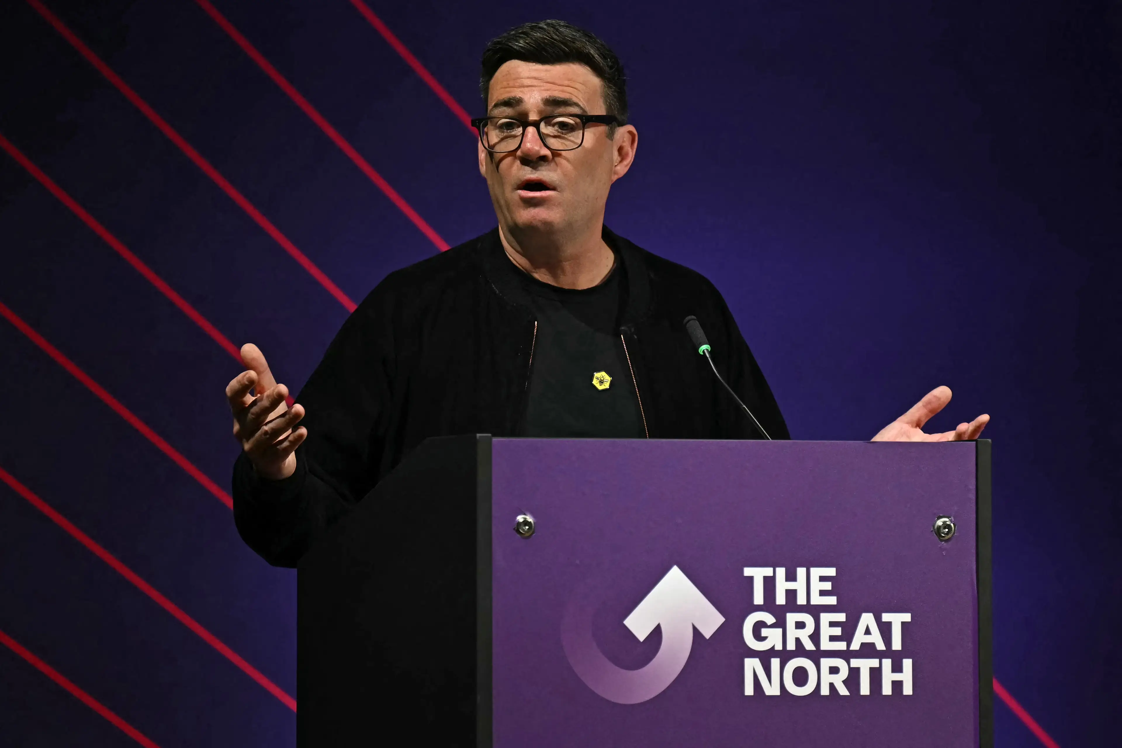 Burnham became Makerfield's MP this weekend (Paul ELLIS / AFP via Getty Images)