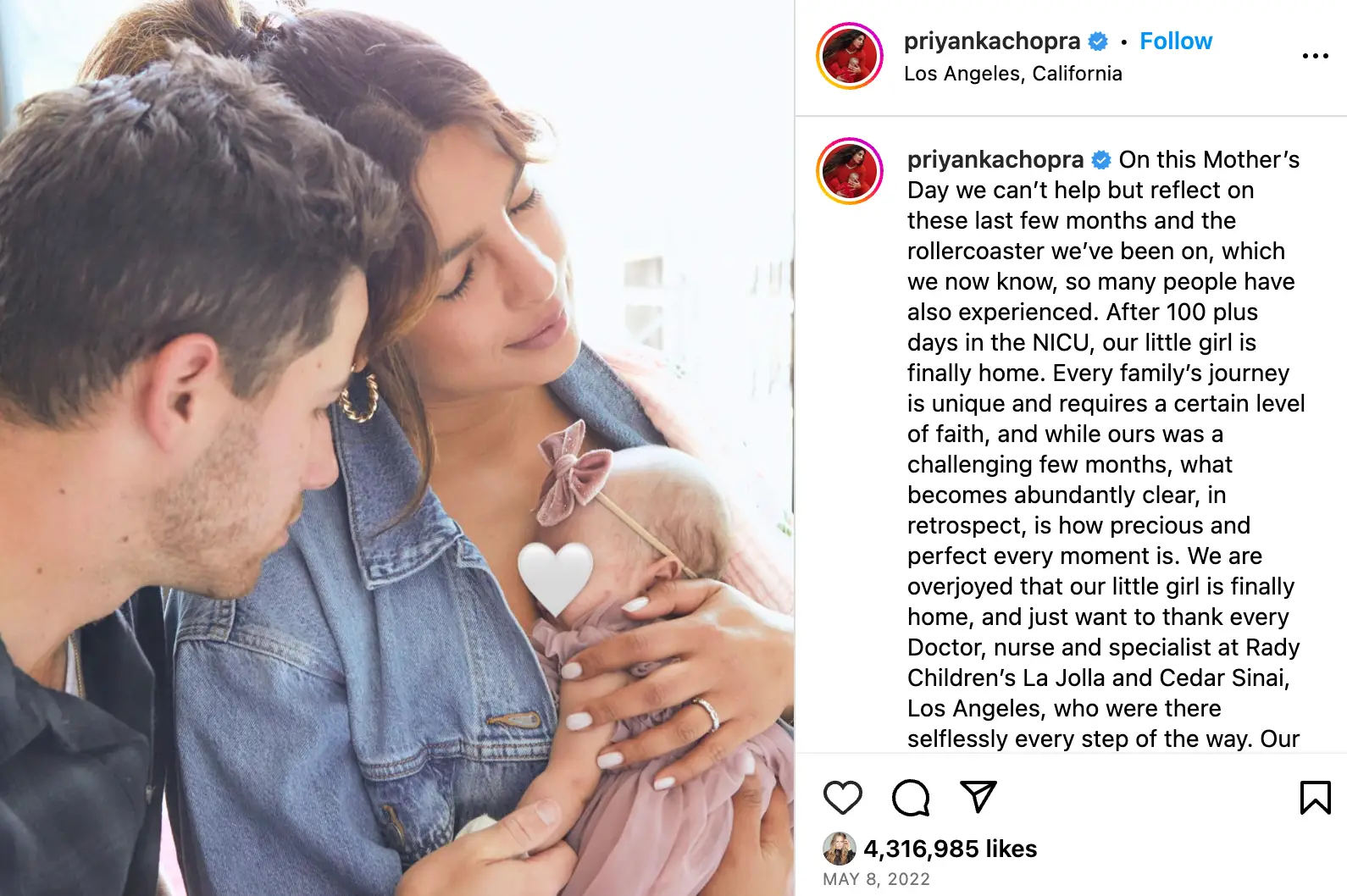 The parents surprised fans with the news of their new arrival.